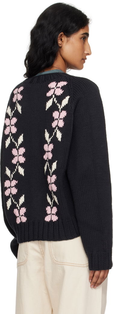 Pleteni pulover YMC YMC Atomic Knit Cardigan Črna | Q8YME, 2
