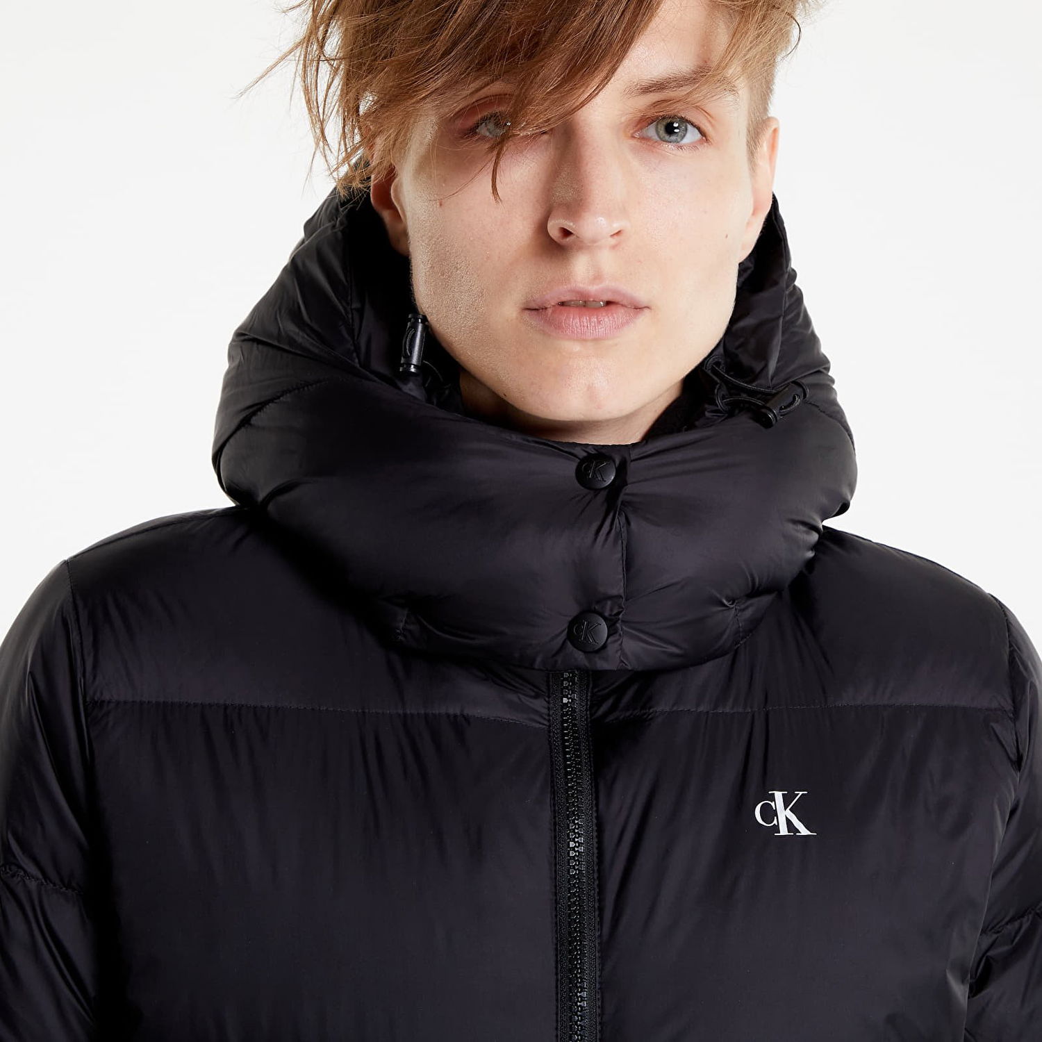 Puhovka CALVIN KLEIN Ck Mw Down Coat Long Puffer Črna | J20J219820 BEH, 0