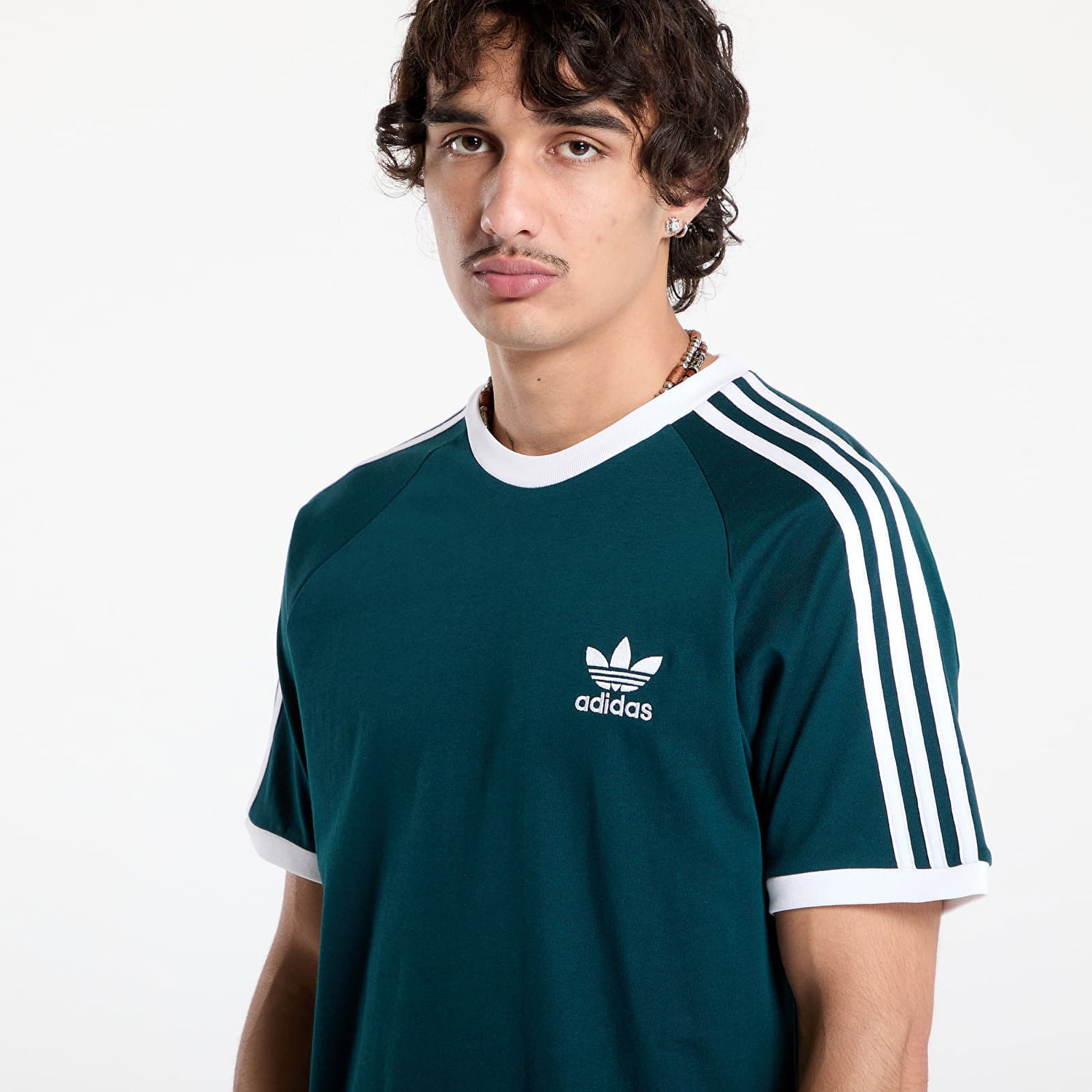 Majica adidas Performance Adicolor Classics 3-Stripes Tee Zelena | JY1374, 1