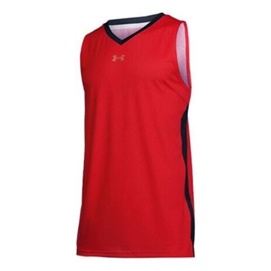 Majica brez rokavov Under Armour Sleeveless Jersey Rdeča | 21500107-600