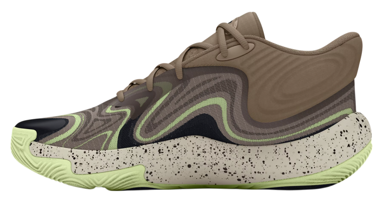 Superge in čevlji Under Armour Spawn 6 Mid Zelena | 3028338-200, 1