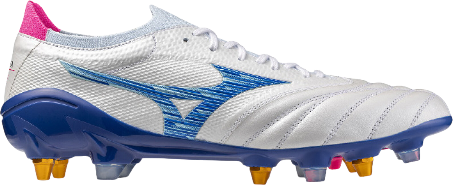 Superge in čevlji Mizuno Morelia Neo IV Beta Made in Japan Mixed SG Bela | p1gc2540-25, 0