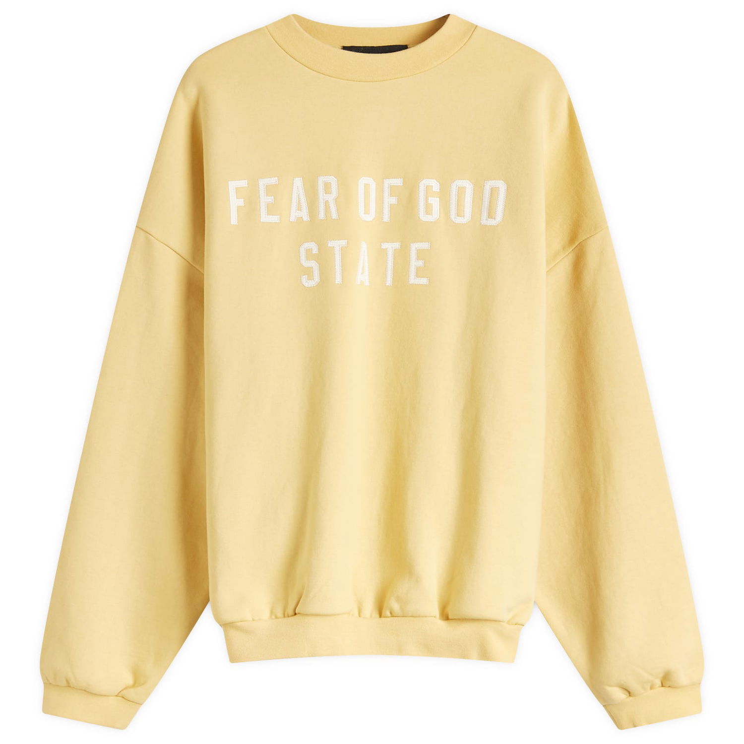 Pulover Fear of God Heavy Fleece Crew Sweat Rumena | 192BT246233F, 0