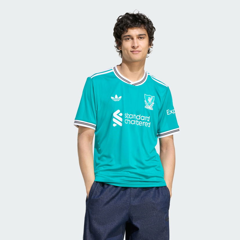 Dres adidas Performance Liverpool FC Third Kit 25/26 Turkizna | JV6428