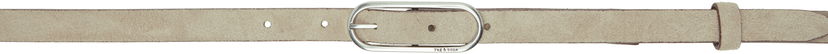 Pasovi rag & bone Rag & Bone Baby Rounded Suede Belt Bež | WJW25SB1081SU81