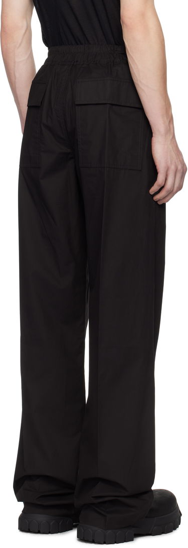 Hlače Rick Owens Rick Owens Hollywood Dietrich Drawstring Trousers Črna | RU01E5378 P, 2