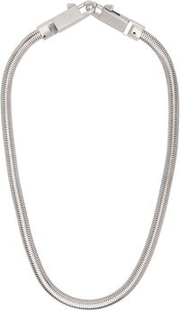 Rick Owens Concordians Snake Chain Necklace