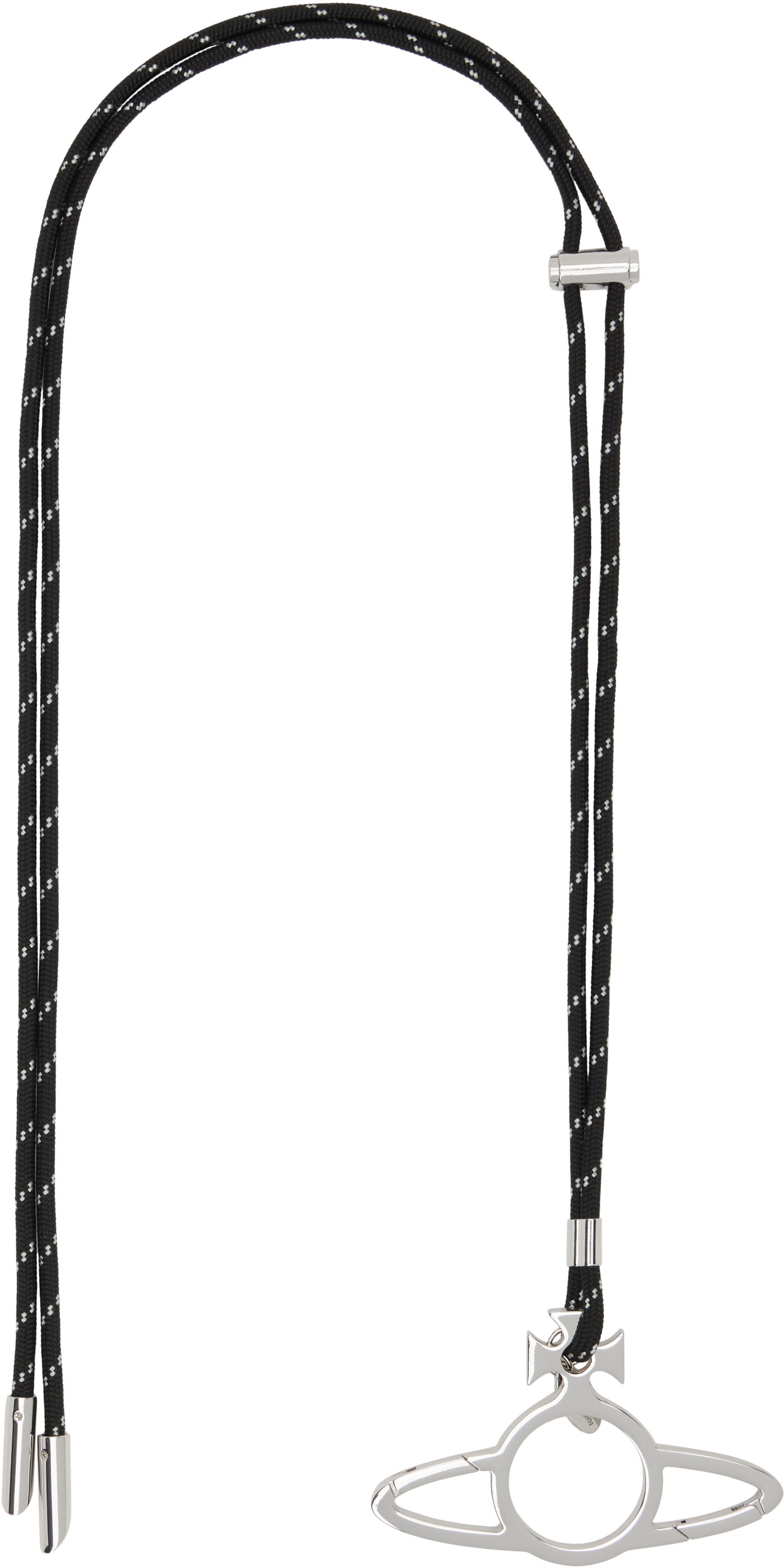 Obeski za ključe Vivienne Westwood Vivienne Westwood Orb Carabiner Keychain Črna | 82030128U-OM001L-, 1