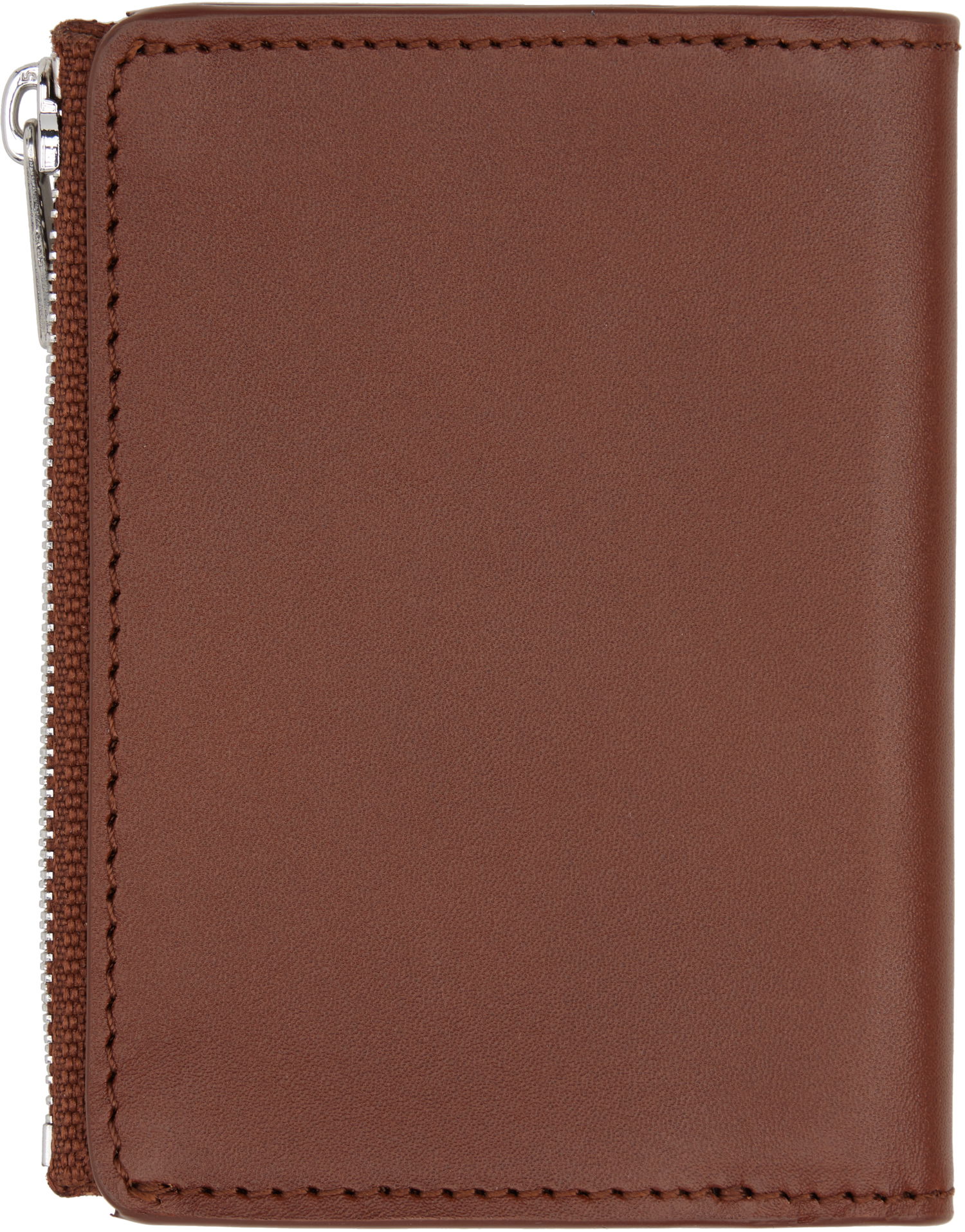 Denarnica A.P.C. Leather Zip Wallet Črna | PXAWV-H63634, 1