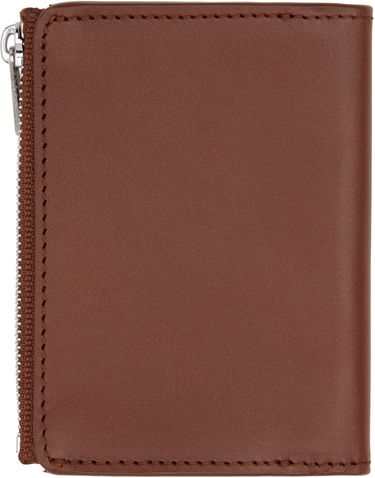 Denarnica A.P.C. Leather Zip Wallet Črna | PXAWV-H63634, 1