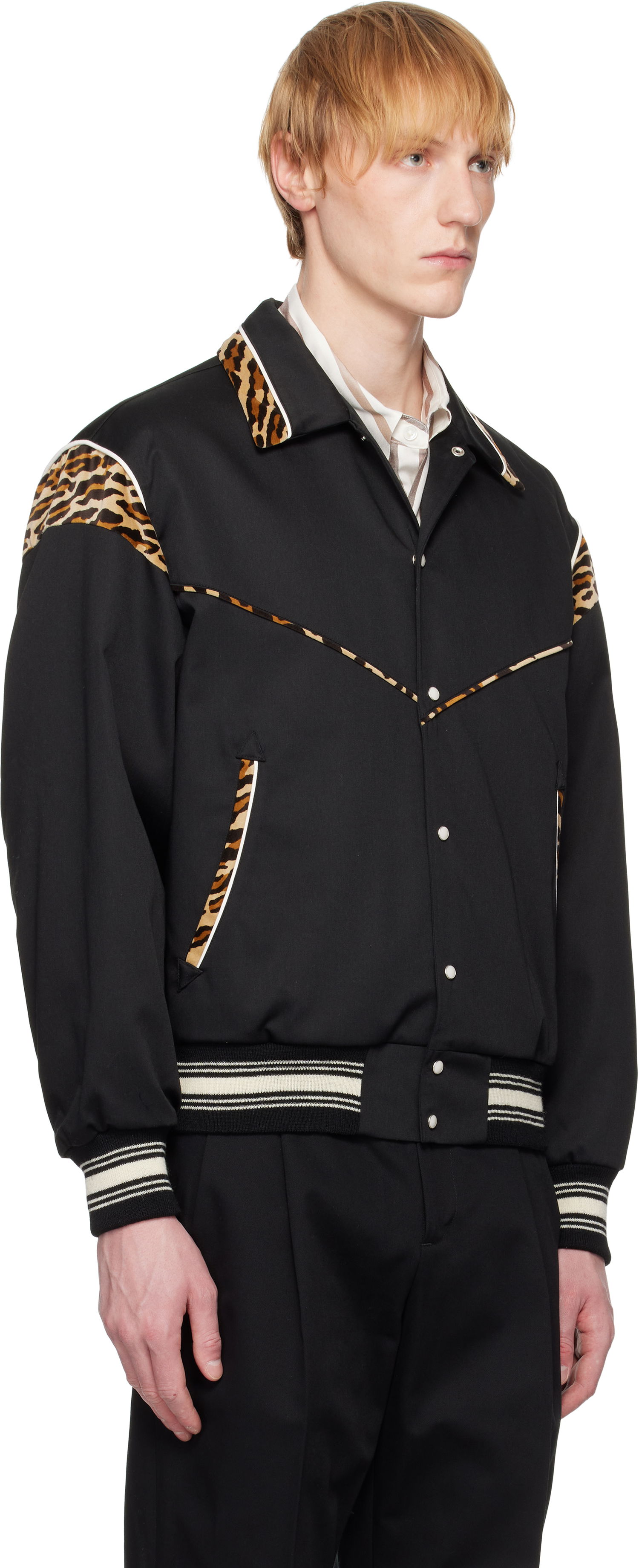 Bomber jakna WACKO MARIA WACKO MARIA Western Jacket Črna | 25SS-WMO-BL12, 1