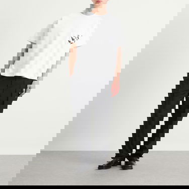 Majica Bode Bode Beaded Leaf Pocket T-Shirt, Size Large Bela | MRF25CS020, 4