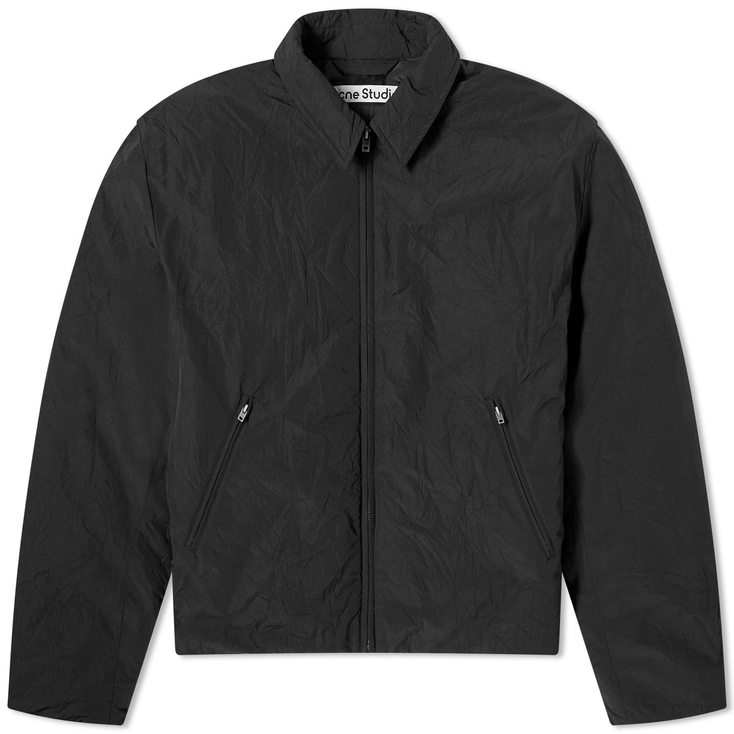 Jakna Acne Studios Orst Crinkled Nylon Down Jacket Črna | B90737-900, 0