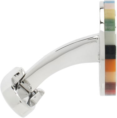 Zatiči Paul Smith Paul Smith Signature Stripe Cufflinks Večbarvna | M1A-CUFF-MEDGEL-92, 1