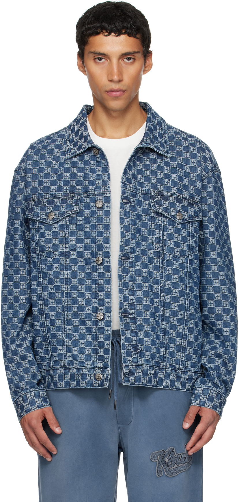 Jakna Ksubi Ksubi Oh G Klassik Denim Jacket Modra | MFA25JK013