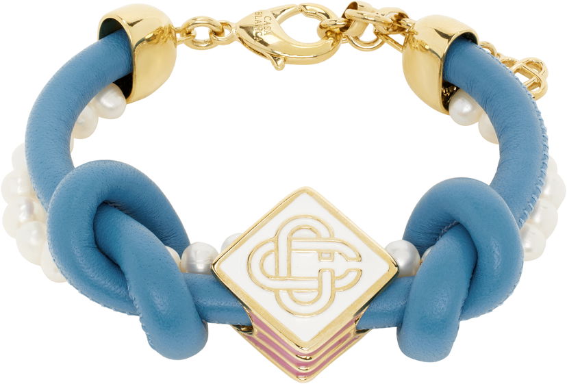 Zapestnica Casablanca Casablanca Knotted Pearl Bracelet Modra | AS25-JW-265-01