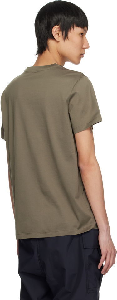 Majica Moncler Moncler Double Logo Patch Cotton T-Shirt Zelena | K10918C000768390Y, 2