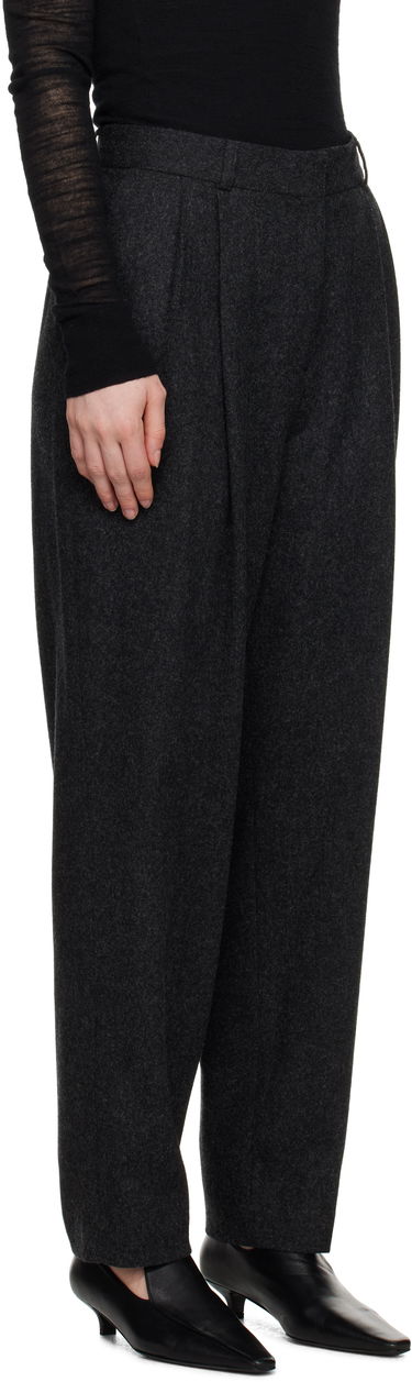 Hlače TOTEME TOTEME Double-Pleated Tailored Trousers Siva | 251-WRB847-FB0024, 1