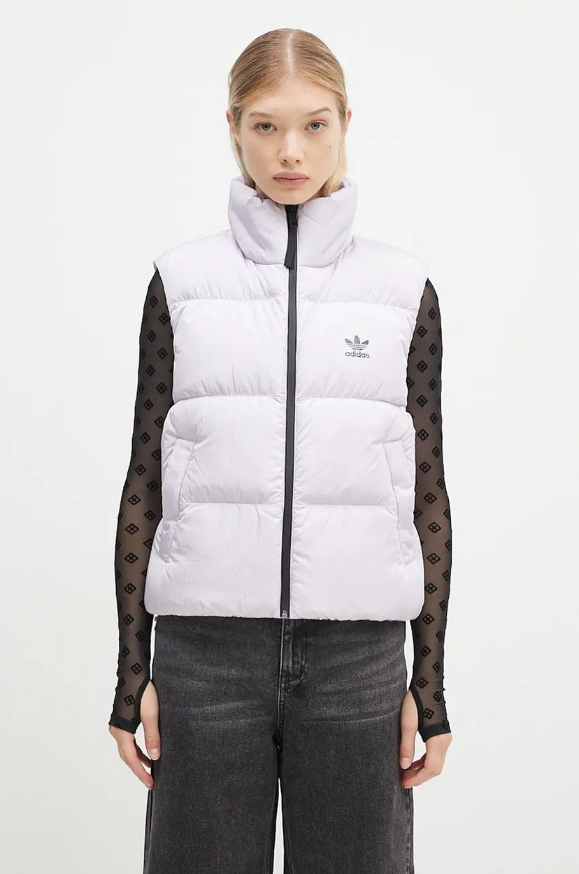 Telovnik adidas Originals Down Vest Lila | IW8366