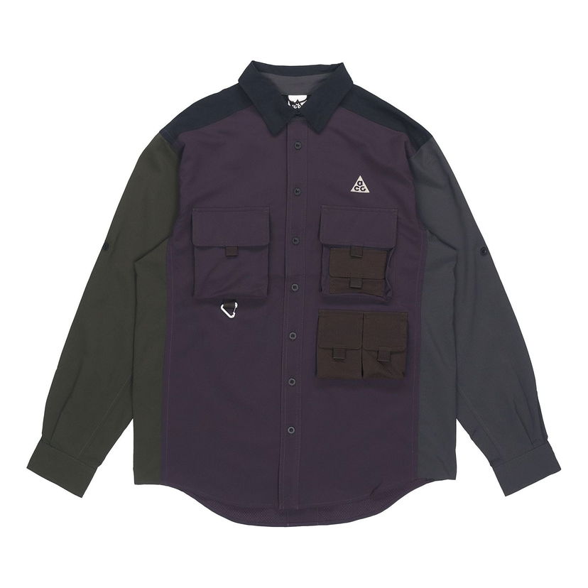 Srajce Nike ACG ACG Dri-FIT ADV UV Devastation Trail Shirt Lila | DB1014-070