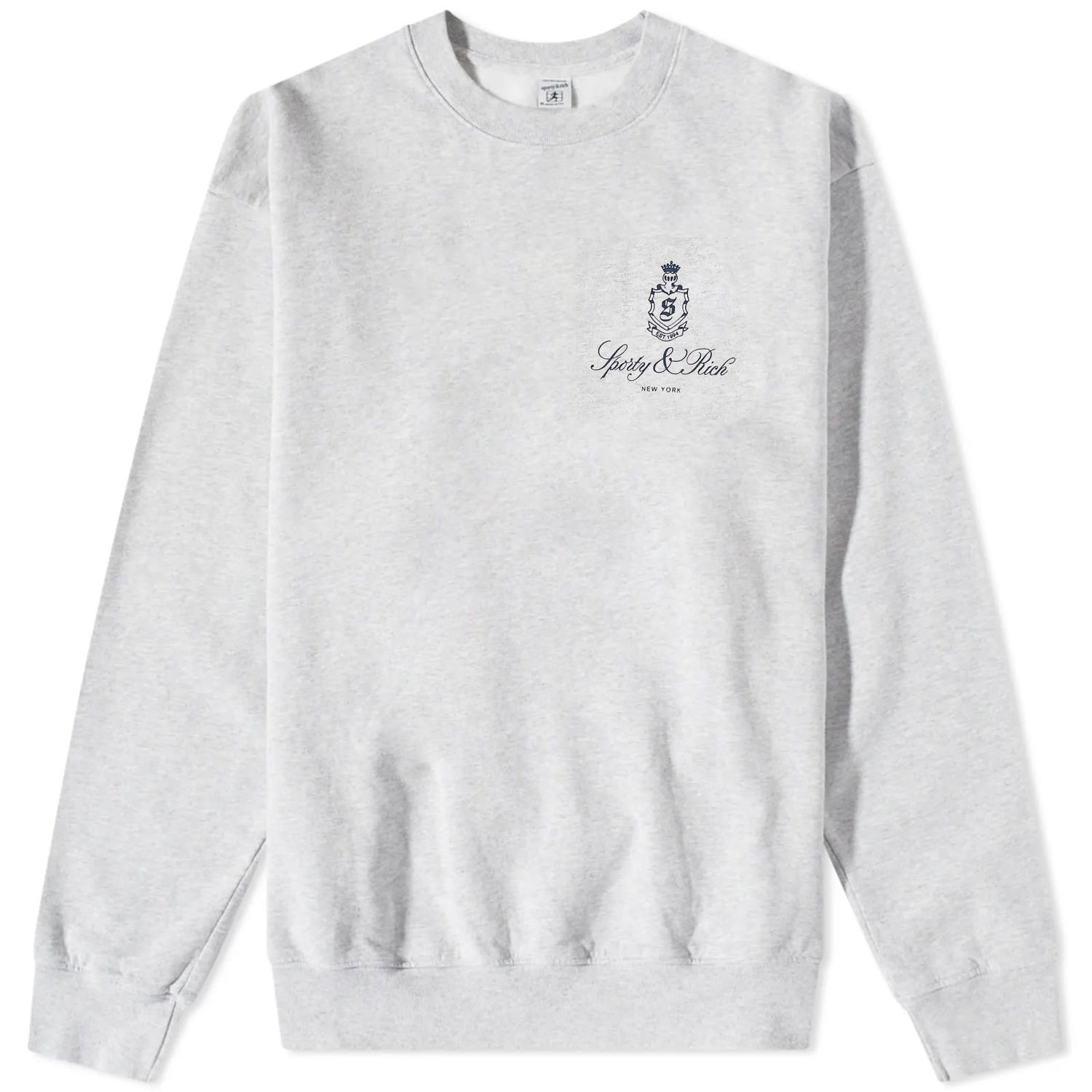 Pulover Sporty & Rich Vendome Sweatshirt Bela | CR835HG, 0
