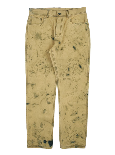 Hlače Pleasures Locust Twill Pants Bež | P22SU023