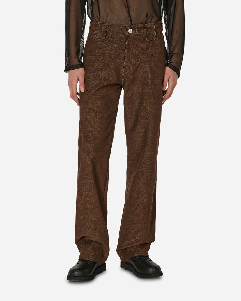 Hlače AFFXWRKS Advance Pants Rust Brown Rjava | SS24TR07 RUBR