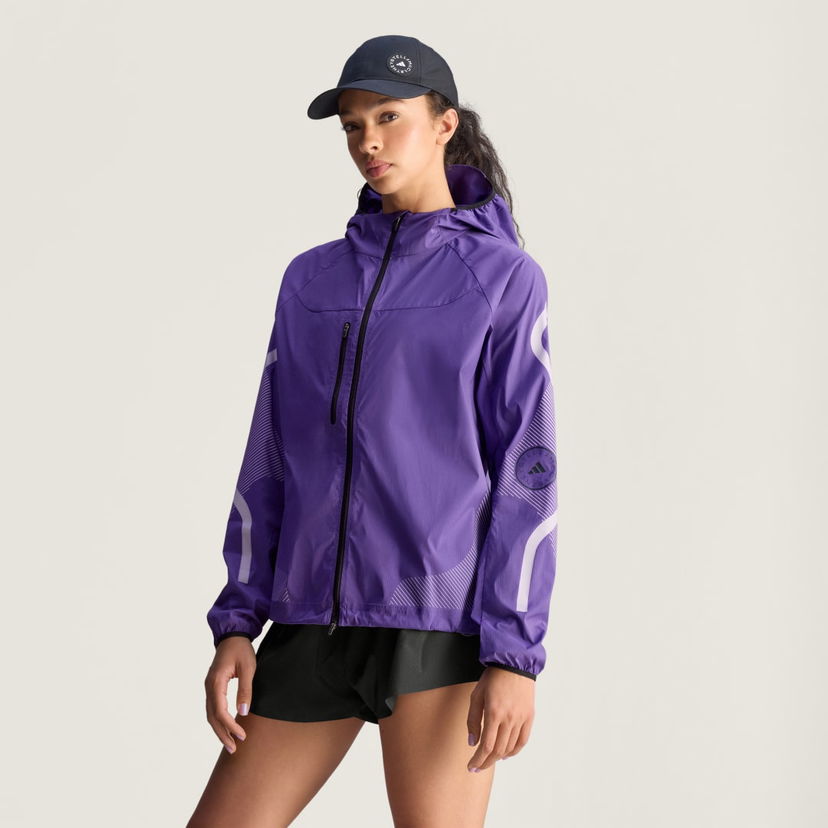 Jakna adidas Performance adidas by Stella McCartney Running Jacket Lila | JX9082