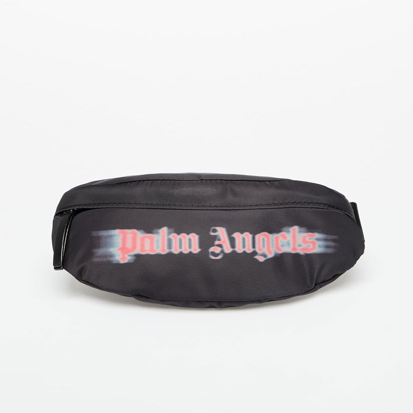 Torbice za okoli pasu Palm Angels Palm Angels Kids Blurred Logo Fannypack Črna | PBNO006F25FAB0011025