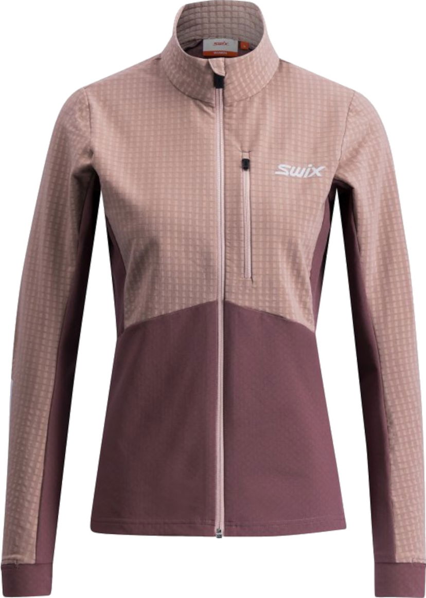 Vetrovka SWIX Swix Pace Hybrid Jacket Roza | 10069-23-80955