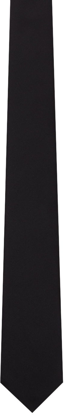 Pasovi FERRAGAMO Ferragamo Silk Tie Črna | 763128