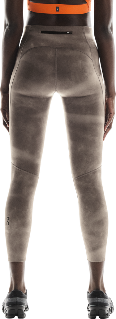 Pajkice On Running Performance Tight 7/8 AOP Leggings Siva | 1wf10491933, 3