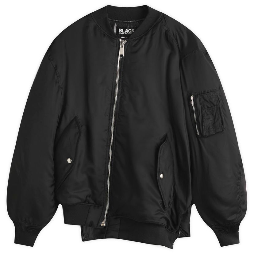 Bomber jakna Comme des Garçons Asymetric Bomber Jacket Črna | 1O-J016-052-1