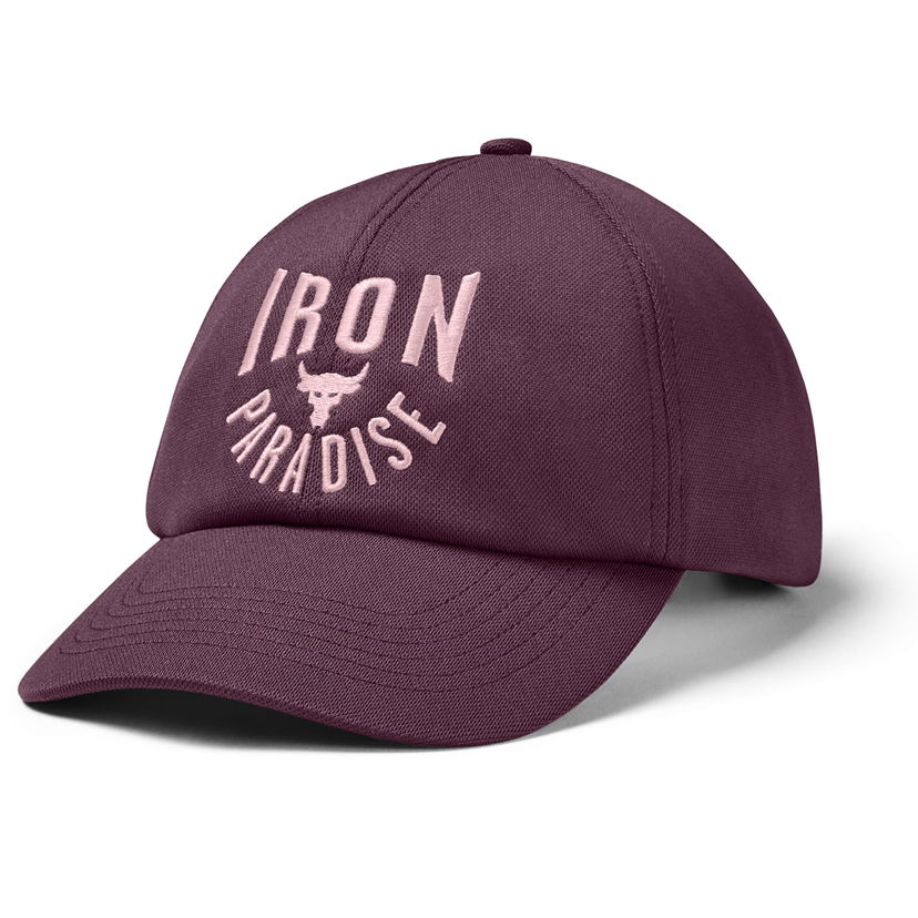Kapa Under Armour W Project Rock Cap Purple Universal Bordo | 1358150-569