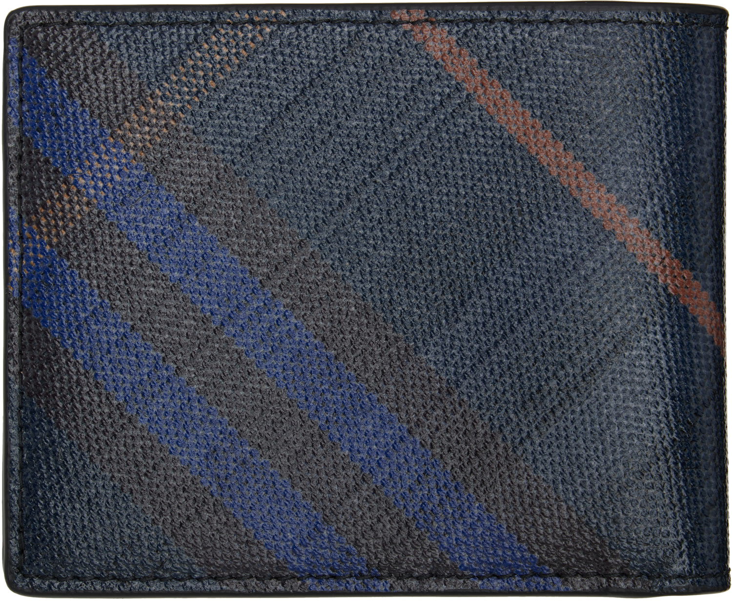 Denarnica Burberry Burberry Check Bifold Wallet Mornarica | 8112353, 1