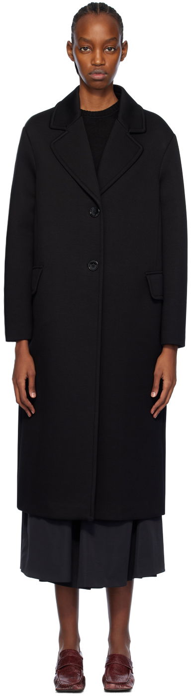 Plašči Max Mara Max Mara Radice Coat Črna | 2419901011600 MM13074