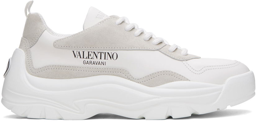 Superge in čevlji Valentino Valentino Garavani Gumboy Calfskin Bela | 4Y2S0B17VRN