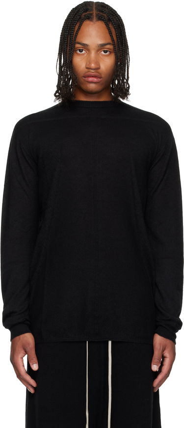 Pleteni pulover Rick Owens Rick Owens Concordians Oversized Level Sweater Črna | RU02E1627 WSL, 0