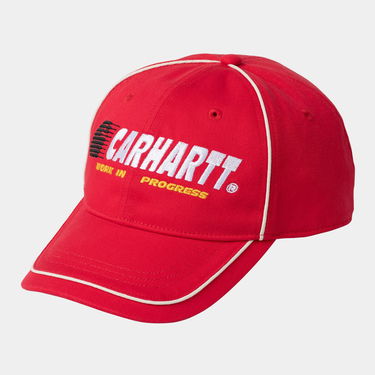 Kapa Carhartt WIP Haddon Cap Rdeča | A252049_1, 0