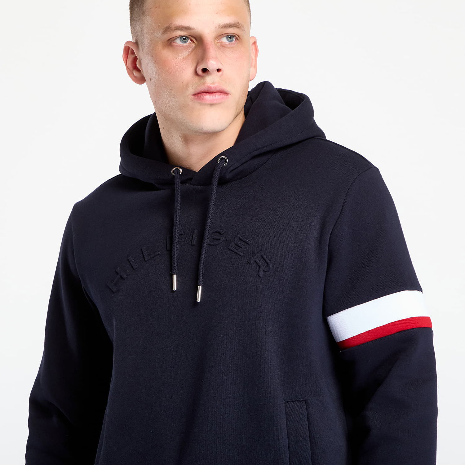 Pulover Tommy Hilfiger Sweatshirt Rwb Insert Hoodie Desert Sky Mornarica | MW0MW40479-DW5, 1
