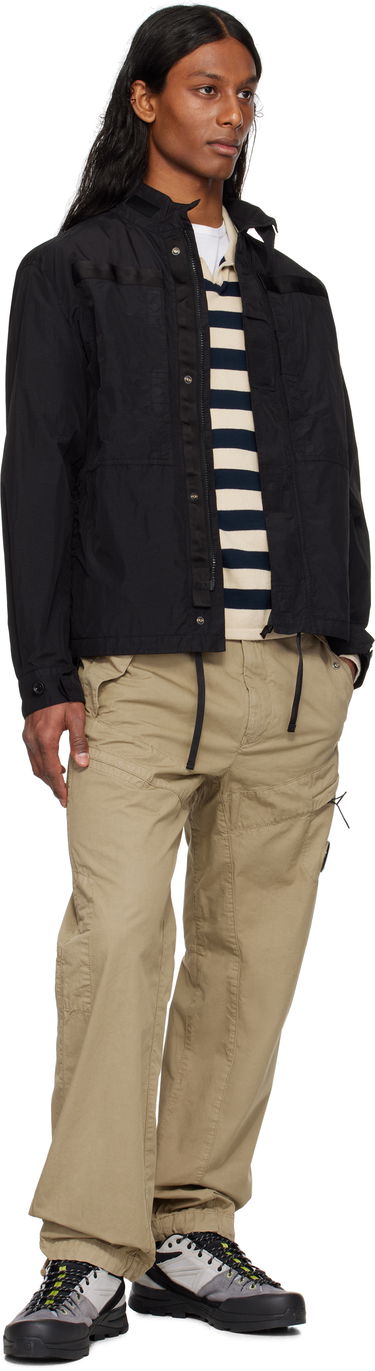 Vetrovka C.P. Company C.P. Company Flatt Nylon Lens Overshirt Črna | 18CMOS081A-005991G, 4