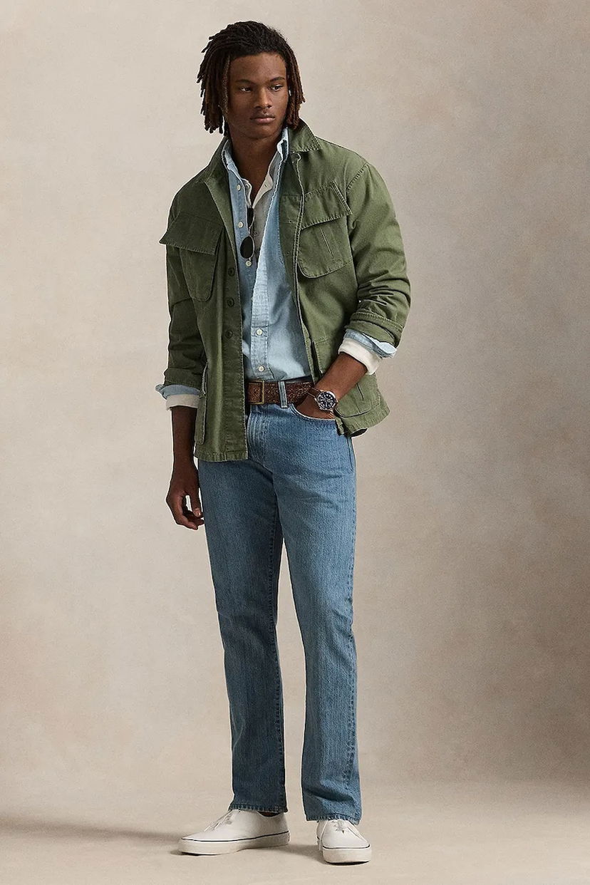 Kavbojke Polo by Ralph Lauren Polo Ralph Lauren Straight Fit Jeans Modra | 710977064