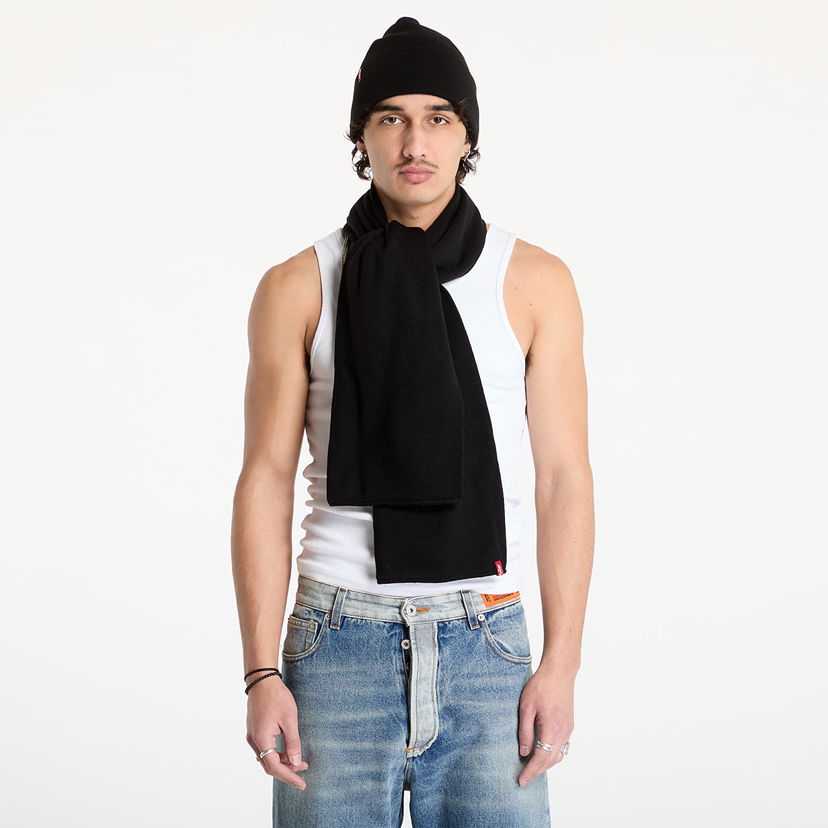 Majica brez rokavov Levi's Knit Scarf And Beanie Set Bela | 000JS-0000