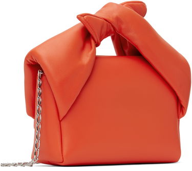 Torba za čez ramo JW Anderson JW Anderson Small Bow Twister Top Handle Bag Oranžna | HB0699-LA0355, 2