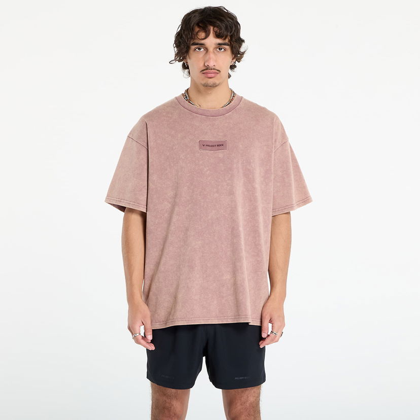 Majica Under Armour Project Rock Hwt OS Tee Roza | 6006763-651