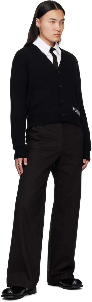 Hlače We11done We11done Eyelet Detailed Trousers Črna | WD-PT0-25-269-M-BK, 3