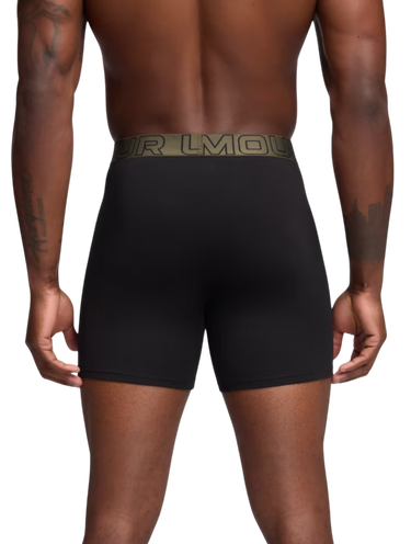 Boksarice Under Armour Under Armour Solid 6in 3-Pack Boxer Shorts Zelena | 1383889-005, 2