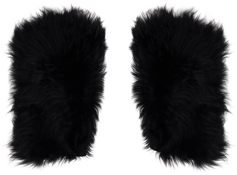 Rokavice Moose Knuckles Arctic Mittens Črna | M34LA586