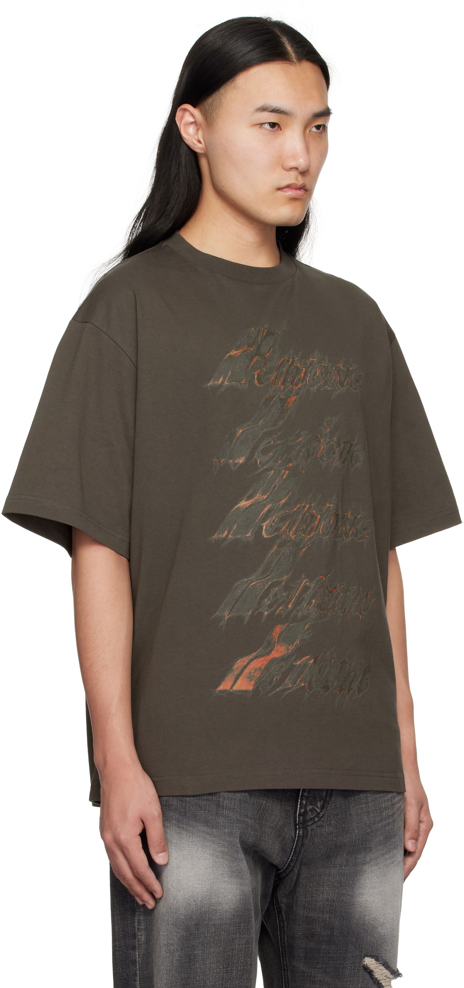 Majica We11done We11done Spark Logo Graphic T-Shirt Rjava | WD-TT0-25-751-U-CH, 1