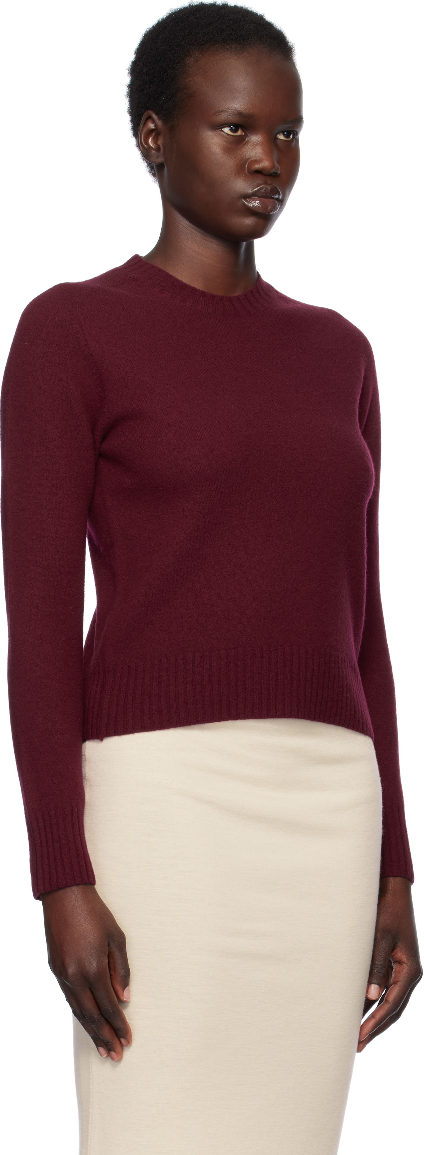 Pleteni pulover Jil Sander Relaxed-Fit Sweater Roza | J01GP0103_J14603, 1